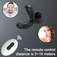 Leten Vibrador Control Remoto 4IN1 Nuevo Juguete Sensual para Parejas Estimulador de Perineum y Testículos Retrasador de Ejaculación Salud - details 1