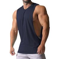 Chaleco de verano para hombre, camiseta sin mangas para gimnasio, entrenamiento físico, camisa holgada sin mangas para culturismo de secado rápido, chaleco para hombre, ropa - details 0