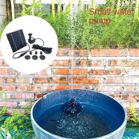 Kit de potencia de 1,4 W, bomba de Panel Solar para jardín, piscina, fuente de agua, baño interior para pájaros al aire libre - details 9