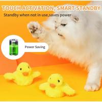 Juguete de Gato con Alas Batientes Interactivas Juguete de Pato con Catnip Activado Sonido Realista - details 2