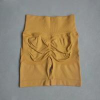 Pantalones cortos de Yoga para mujer, pantalones cortos deportivos sin costuras para gimnasio, pantalones cortos de entrenamiento de cintura alta con realce, pantalones cortos deportivos para Fitness, pantalones cortos de ciclismo - details 18