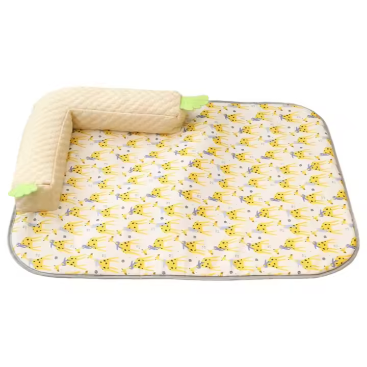 Cama universal transpirable para mascotas, alfombra suave para refrigeración, lavable, cómoda, para perros, para las cuatro estaciones - 1