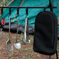 Mochila de Picnic de almacenamiento de vajilla, diseño de correa conveniente, mochila de Picnic para llevar cubiertos para Picnic - details 5