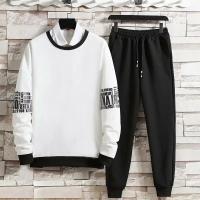 Nuevo traje deportivo para hombre primavera-otoño 2025, sudadera a la moda, conjunto cómodo de 2 piezas de marca a la moda, traje masculino elegante - details 27