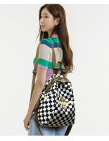 Mochila de viaje cruzada de doble uso para mujer, nueva mochila de viaje de gran capacidad con estampado de marca de moda, 2024 - details 6