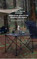 Mesa de camping multifunción parrilla plegable al aire libre Portátil - details 0