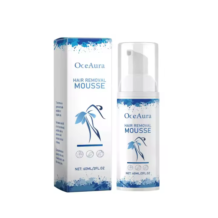La mousse Oceanaura para depilación hidrata ligeramente, suaviza y refina la piel, axilas, manos y piernas. - 1