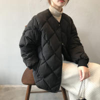 Women lightweight down cotton wear short coat autumn winter padded jacket - details 17