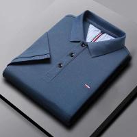 Polo versátil de algodón para hombre, camiseta informal a la moda, Top bordado transpirable y cómodo, novedad de 2025 - details 2
