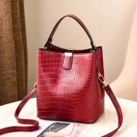 Bolso de Mano de PU con Patrón de Cocodrilo para Mujeres - details 6