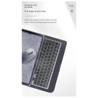 Kit de teclado y ratón inalámbricos, recargable, 2,4G, Bluetooth, teclas de combinación para IOS/Android/Windows, gris - details 2