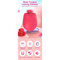 Vibrador de punto G para lamer la lengua y el clítoris, estimulador Anal del pezón y el clítoris para mujeres, vibradores para lamer, Juguetes sexuales para adultos para mujer 18 - details 0