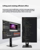Monitor de juegos para oficina en casa, 24 '~ 34', 2K4K144Hz165Hz, gama de colores DCI-P3 16:9 IPS 2ms 10Bit 138% sRGB - details 11