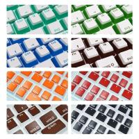 6u 6.5u Space Bar PBT Double Shot Pudding Keycaps For  STRAFE K65 K70 K95 nical Keyboard Keycap - details 3