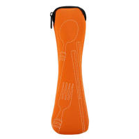 Bolsa portátil con cremallera para salir, viajar, ir a la escuela, cuchara, tenedor, cena, Simple y conveniente - details 2