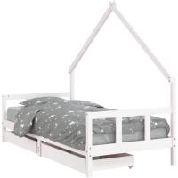 Estructura de Cama Infantil con cajones Madera de Pino 80x160cm - details 51