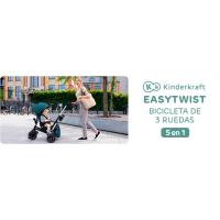 kinderkraft easytwist triciclo evolutivo para bebes bicicleta con pedales bicicletas bici