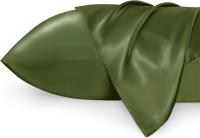 Bedsure-funda de almohada de satén para pelo y piel, sedosa, con cierre de sobre, Similar a fundas de almohada de seda - details 1