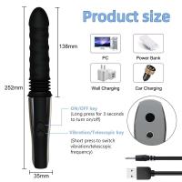 Leten Vibrador Telescópico Estimulador de Punta Gastric para Mujeres Elevación Automática Arriba y Abajo Estimulación de Clímax Leten - details 8