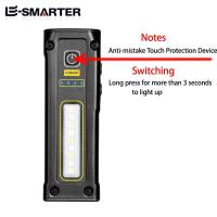 MINI linterna LED recargable portátil para exteriores, lámpara de servicio de emergencia con linterna magnética potente de largo alcance para pesca - details 0