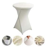 4FT6FT8FT Cola elástica Reunión Banquete de boda Mantel rectangular para mesa Mantel blanco - details 21