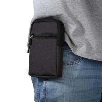 Riñonera con Cinturón Fijo Bolsa de Lona para Teléfono al Aire Libre Monedero de Almacenamiento - details 1