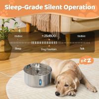 Grifo de Agua para Perros de Acero Inoxidable 7L/1.8Gal/236oz Silencioso y Filtrado a 5 Capas - details 3