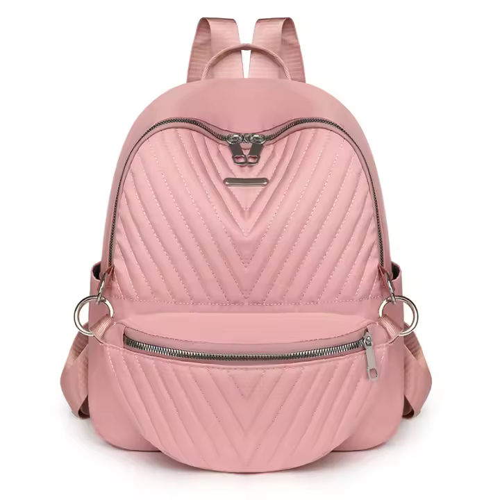 Bolso de estudiante de viaje moda estilo extranjero madre e hijo versión coreana mochila de color sólido - 1