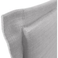 Tapiz de Cama Moderno de Lino Natural con Ribete hasta el Suelo Tapiz de Cabeza de Algodón Grueso de 8cm - details 13