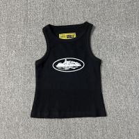 Chaleco básico corto de Alcatraz para mujer, Europa y Estados Unidos, estilo Spice Girls, tirantes, estilo deportivo, interior. - details 9