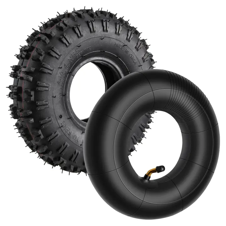 Tubo interior 4,10/3,50-4, tubo exterior 4,10-4 para jardín Rototiller soplador de nieve cortacésped camión de mano carretilla Go Cart Kid - 1