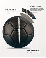 MYOKIA-Pelotas De Fútbol Para Exteriores E Interiores, Tamaño 5 - Peso Oficial De Partido, juego Con Una Construcción Duradera - details 2