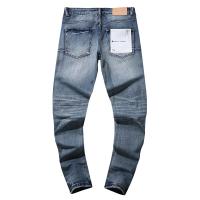 Vaqueros americanos y europeos de calle a la moda, versión auténtica de 24 años, pantalones casuales clásicos, estilo con agujeros para hombres y mujeres - details 2