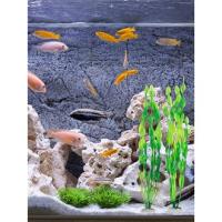 hojas de plantas acuaticas artificiales plantas artificiales de acuario