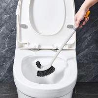 Cepillo de Inodoro de Mango Largo Cepillo de Cerdas Suaves para Baño Doméstico - details 0
