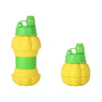 Botella de agua plegable de calabaza, taza de agua plegable de silicona retráctil, botellas deportivas de silicona de gran capacidad de 550ml - details 1