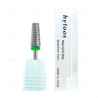 HYTOOS cónico 5 en 1 broca para uñas dientes cruzados brocas de carburo para uñas quitar Gel lima eléctrica taladros máquina accesorios de manicura - details 8