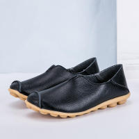 Nuevos zapatos planos informales individuales de talla grande para mujer, mocasines Doudou - details 11
