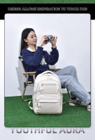 Mochila de Gran capacidad para el hombro, mochila de viaje para la escuela secundaria y la escuela secundaria, sencilla, para estudiante de ocio - details 0