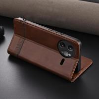Funda con tapa de cuero PU para Xiaomi Poco Pro, F7 Ultra, cuero magnético, protección a prueba de golpes - details 4