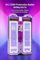 JEYI Caja de Almacenamiento SSD de Doble Protocolo con Chip JMS581 USB 3.1 Gen2 10G - details 1