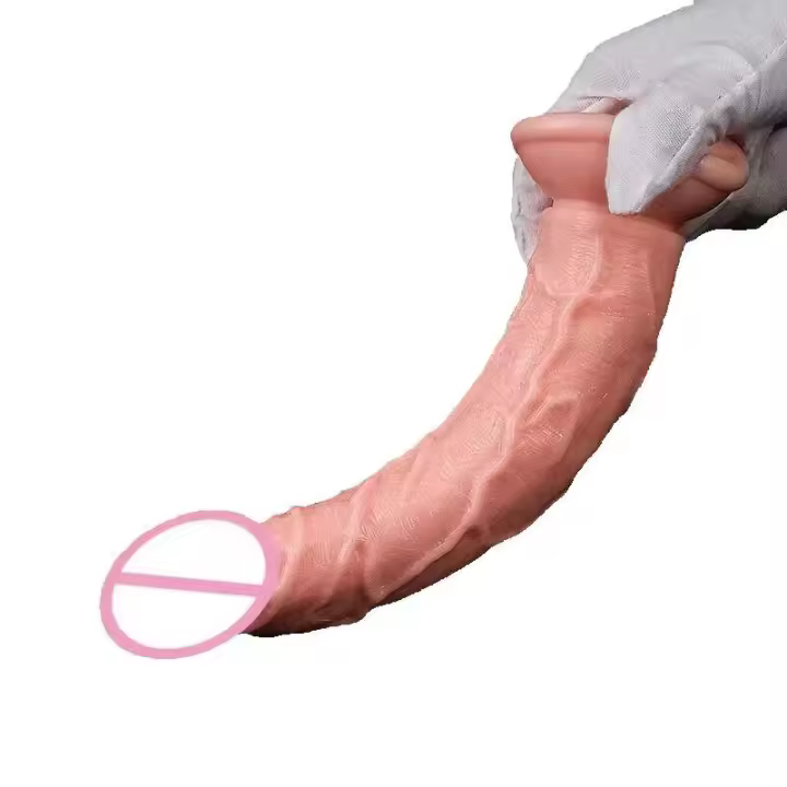 Consolador realista Leten, juguetes con sensación de piel para mujeres grandes con ventosa, masturbador femenino, producto sexual Anal - 1