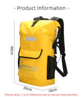 Mochila Deportiva al Aire Libre Impermeable PVC de 25L Secado Rápido Ideal para Acampar, Escalar, Nadar Bolsas de Viaje para Hombres - details 0