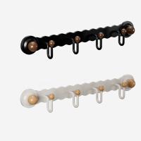 Gancho trasero para puerta con soporte de carga fuerte, ventosa creativa para ahorrar espacio, gancho para baño, montaje en pared sin perforación - details 10
