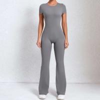 Conjunto de Yoga Ouwu Monos Deportivos para Mujeres Manga Corta, Pantalones Acampados - details 12
