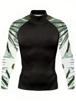 Ropa de buceo de protección solar para hombre, tops cómodos de secado rápido de manga larga para actividades de pesca al aire libre - details 2