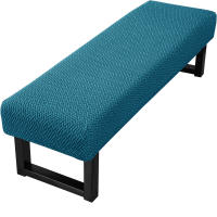Funda elástica de Jacquard para banco de comedor, funda extraíble antipolvo para sala de estar, Protector de asiento de banco lavable - details 9