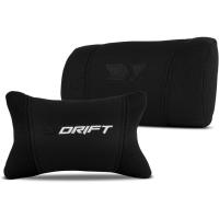DR110 - Silla Gaming Profesional, Tejido Tejido Alta transpirabilidad, reposabrazos 4D, Ruedas silenciosas, pistón Clase 4, inclinación, cojín Lumbar y Cervical, Color Negro - details 11