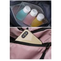 Bolsa de gimnasio de gran capacidad para mujer, bolso deportivo impermeable para natación y Yoga, bolsa de viaje multifunción, paquete de fin de semana XA190Y - details 4