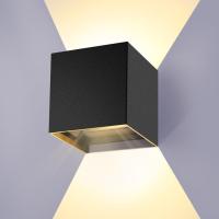 4 Piezas Aplique de Pared Interior/Exterior 12W Aplique Exterior Pared 3000K Blanco cálido Ángulo de haz Ajustable Negro Apliques Pared Led Impermeable - details 19